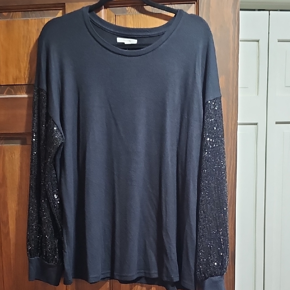 NEW Maurices Black Sweater XL
